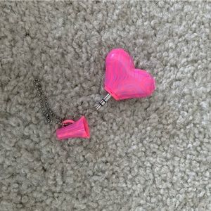 Heart-Shaped Headphone Connector